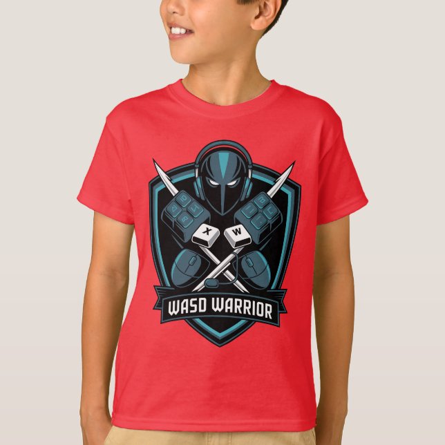 Camisetas WASD para Gamer PC para Entusiastas de V (Frente)