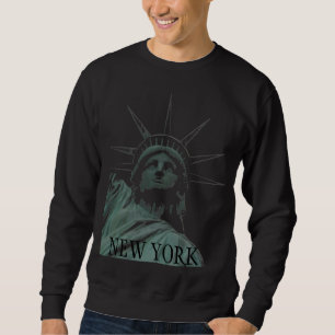 Camisola com Capuz da Estátua da Liberdade Camisa 
