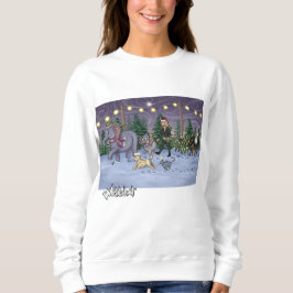 Camisola de Moletom Adulto Metalphant Family Tree