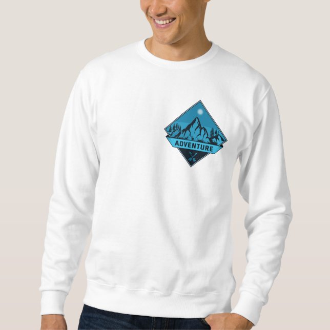 Camisola de Moletom Summit Serenity: Aventura Espe (Frente)