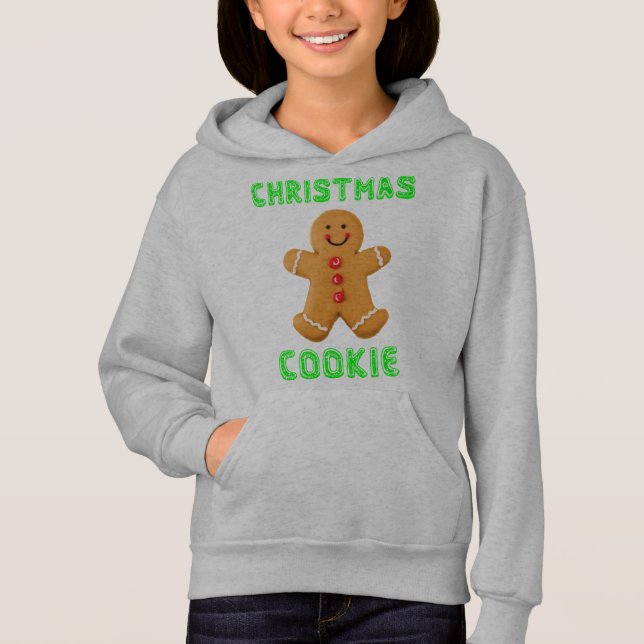Camisola de Natal Menina Pulôver Engraçado Suéter  (Frente)