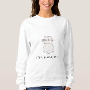 Camisola de Suéter Macia e Fofa para Amantes de Ga