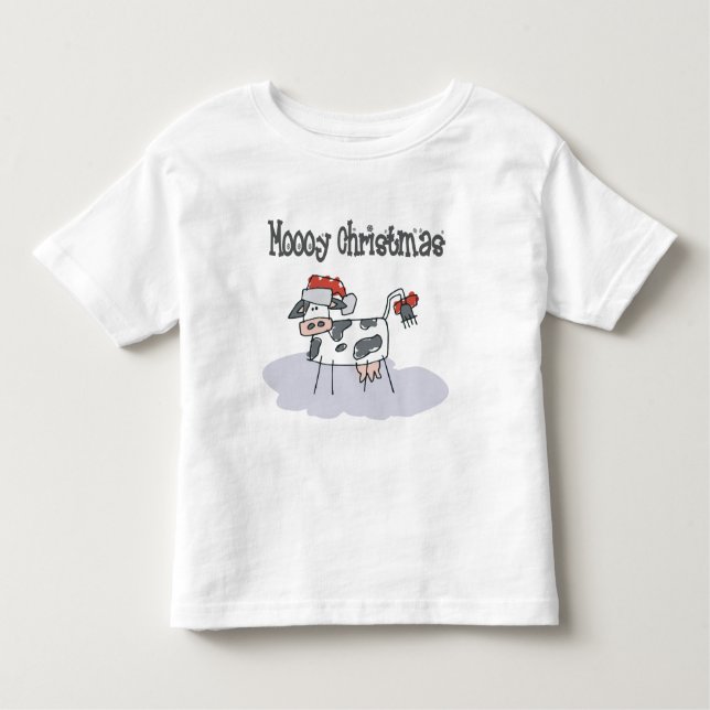 Camisola do t-shirt do Natal de Moooy (Frente)