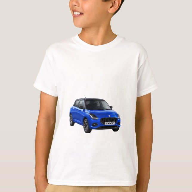 Camisolas de automóveis e camisetas (Frente)