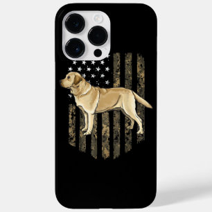 Camo American Flag Yellow Labrador Retriever