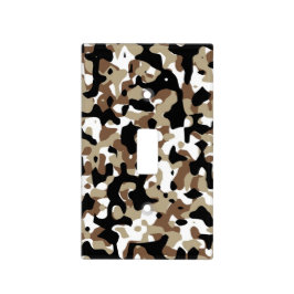 Camo Camoflauge Light Switch Plate Cobrir