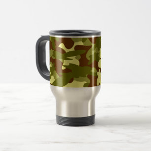 Camo Caneca de viagem por Heard_