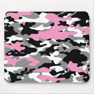 CAMO COR-DE-ROSA - Mousepad