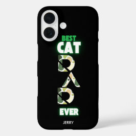 Camo de Pai de Melhor Gato Personalizado