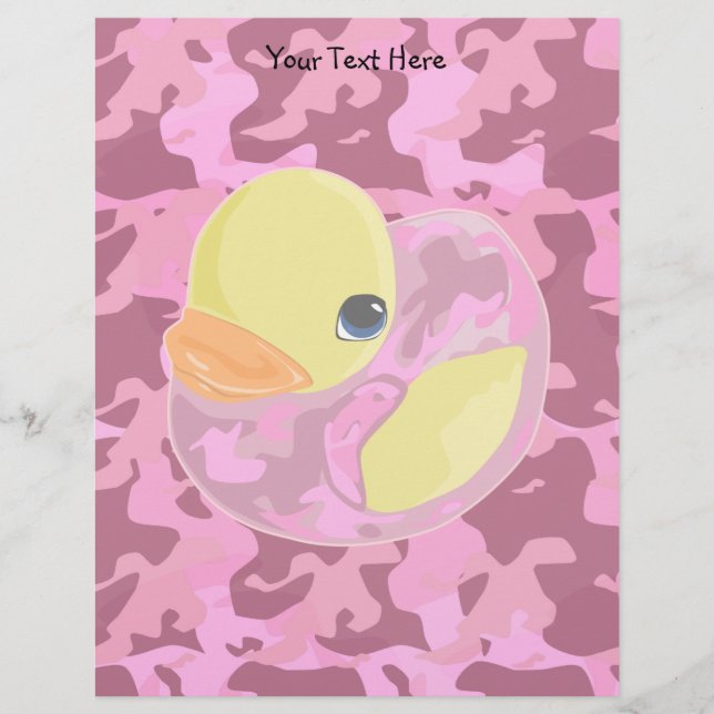 Camo Ducky Rosa (Frente)