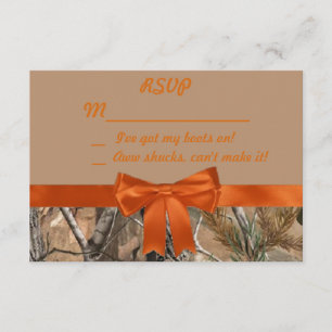 Camo e Tan RSVP