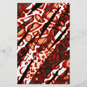 Camo Leopardo Vermelho