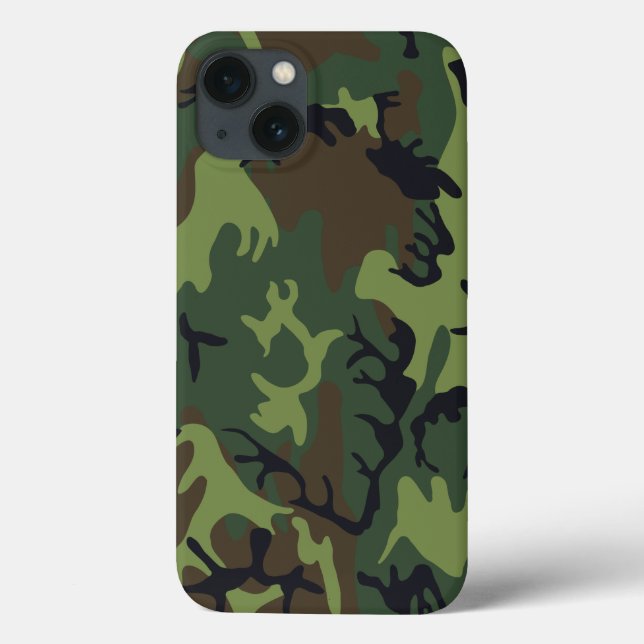 Camo Militar Floresta Verde (Verso)