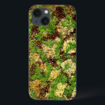 Camo Moss Rust Envelhecido Textura Antiga<br><div class="desc">Esta design única mostra uma textura falsa de ferro enferrujado/mossy em um fundo feito para parecer muito antigo e malhado. É uma textura de fundo gelada, antiga, vestida e fornecerá camuflagem natural na floresta ou fará parecer que você descobriu seu caso/manga eletrônica depois que ela estava decadindo por cerca de...</div>