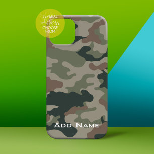 Camo Pattern para caçadores ou militares com Nome