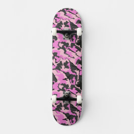 Camo rosa, skate de 7¾"