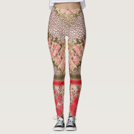 Camo, Tartan e Leggings Bootleg | Ajustado de escu