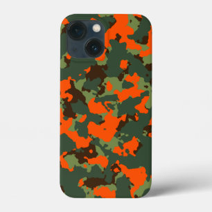 Camo Verde com Laranja Cinza de Segurança