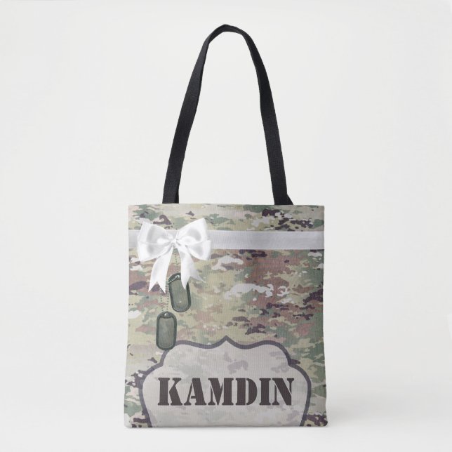 Camofl Uniforme OCP do Exército de Tote Personaliz (Frente)