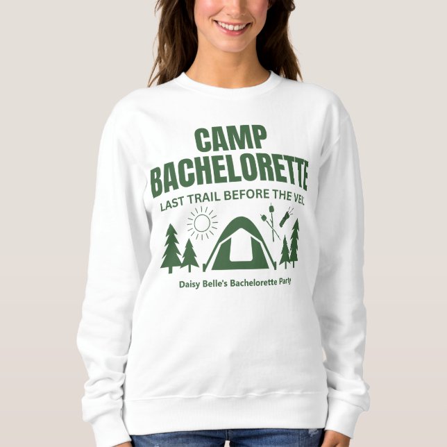 Camp Bachelorette - Camisa Verde (Frente)