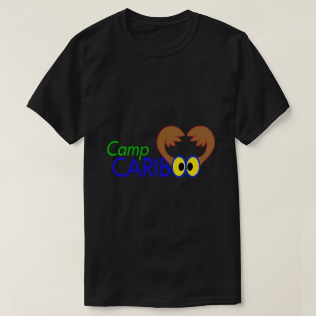Camp Cariboo Logotipo Clássico T-Shirt (Frente do Design)
