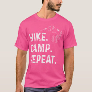 Camp De Hike Repete A Camisa Para O Lover Da Natur