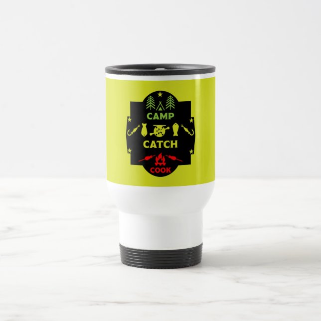 Camp E Caneca de viagem De Pesca (Centro)