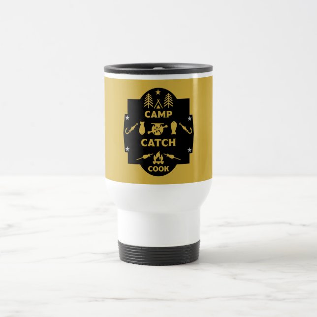 Camp E Caneca de viagem De Pesca (Centro)