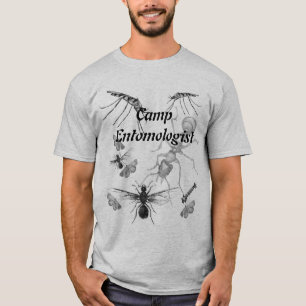 Camp Entomologista Inseto Mens T-shirt