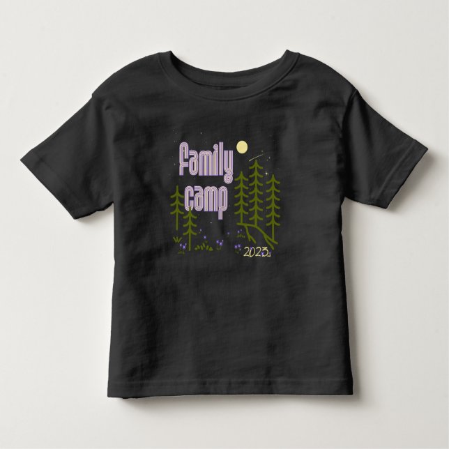 Camp Familiar 2023 T-shirt Toddler (Frente)