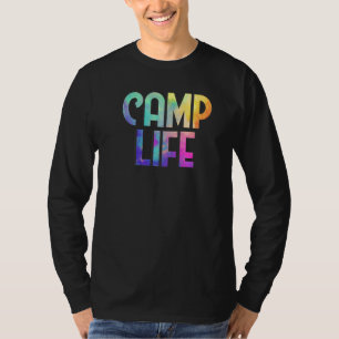 Camp Life Tie Morre Summer Top Para Meninas De Ver