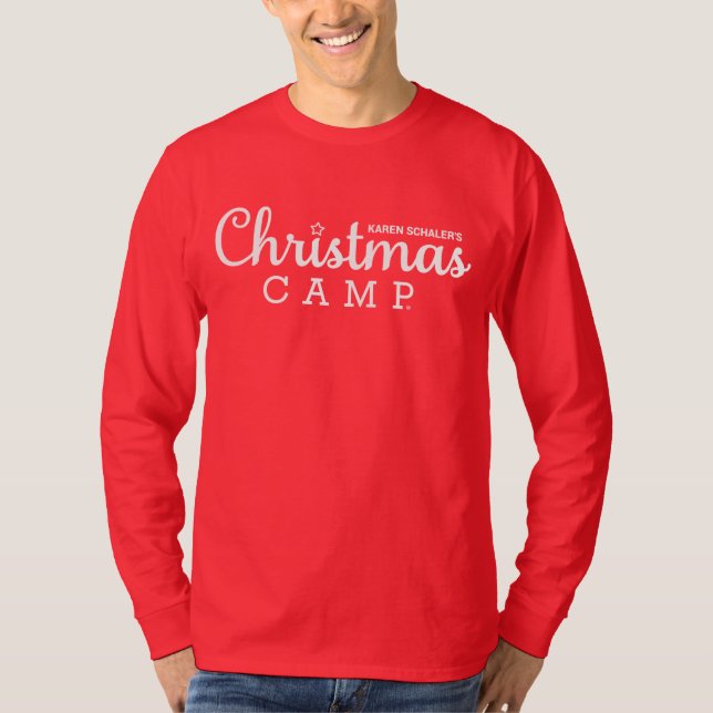 Camp T-Shirt de Natal | Camisas de Natal (Frente)