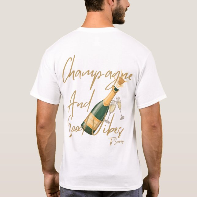 CAMPAGNA E BONS VÍBULOS, T-SHIRT BRANCOS (Verso)
