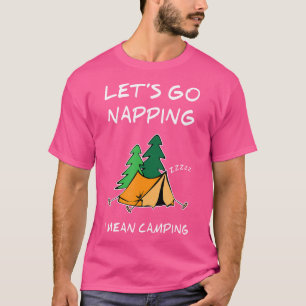 Campanha Engraçada Camp Hiker Dava Camisa
