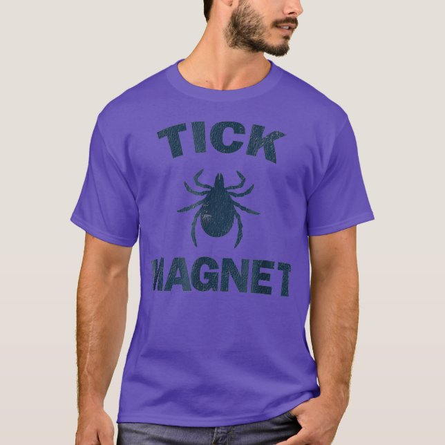 Campanha Engraçada com Magnetos e Camisa de Inseto (Frente)