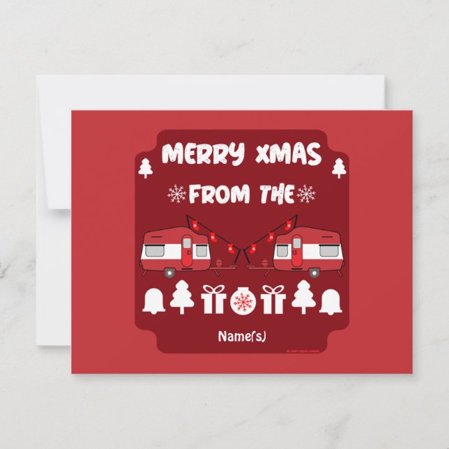 Campanha Feliz de Natal Caravan (Frente)