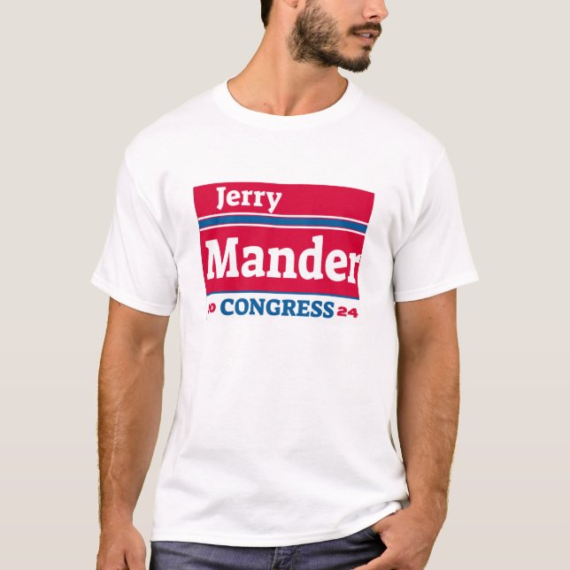 Campanha Jerry Mander T-Shirt (Frente)