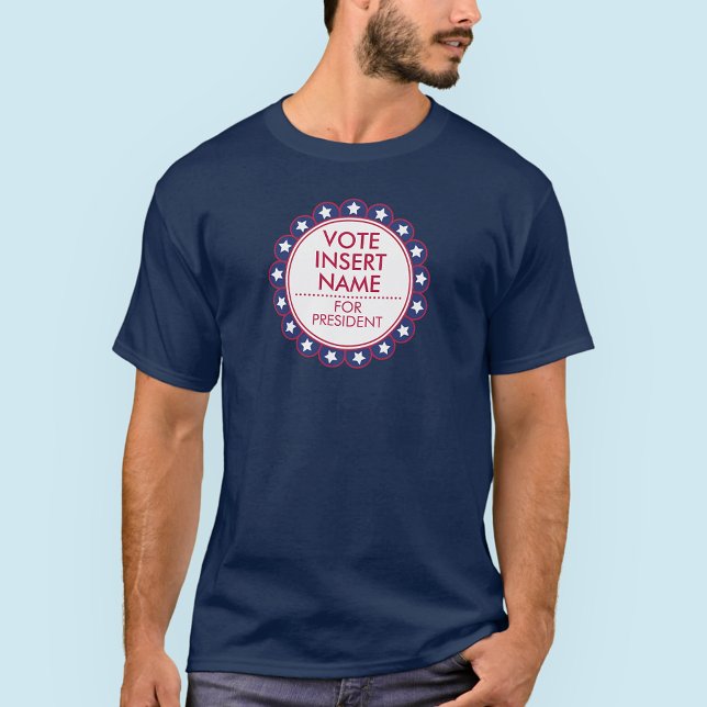 Campanha Política De Camisa Personalizada Para Ele (MISOOK Election Vote T-Shirt with Logo)