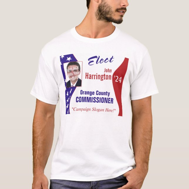 Campanha Política T-Shirt (Eleita) (Frente)