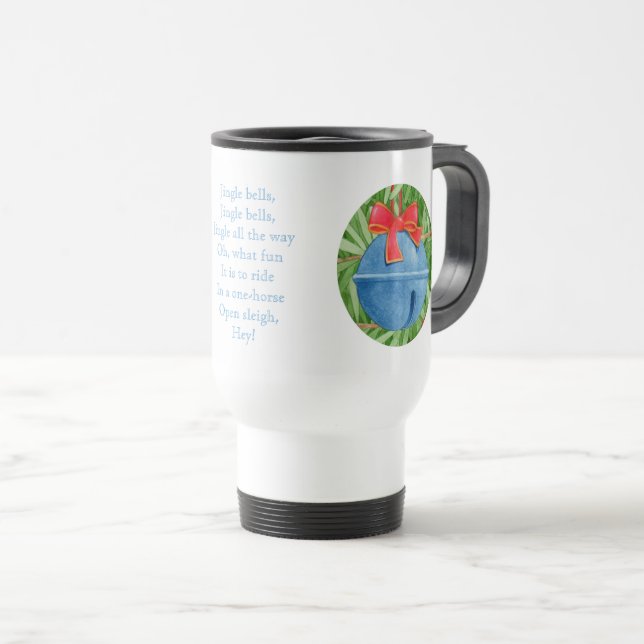 CAMPANHAS DE NATAL Caneca de Viagem (Frente Esquerda)