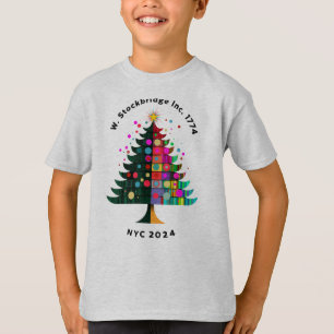 Campasto de árvores Boys T-Shirt White