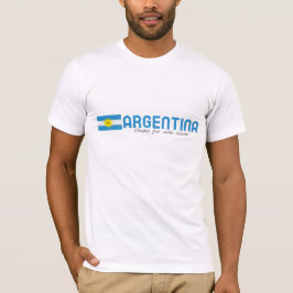 Campeão da Argentina | T-Shirt do tórax de futebol