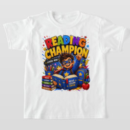 Campeão de Leitura | Camisa de Herói Escolar Infan