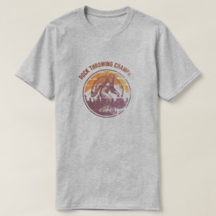 campeão de T-Shirt do campeão de lança-pedras