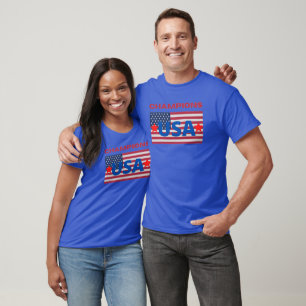 campeões Original EUA sinaliza camisetas clássicas