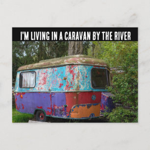 CAMPER HIPPIE VIVENDO POR CARTÕES POSTAIS DE RIO