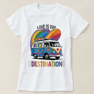 Camper Ortoso - Camisa Orgulho RV Arco-Íris