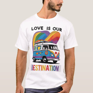 Camper Ortoso - Camisa Orgulho RV Arco-Íris