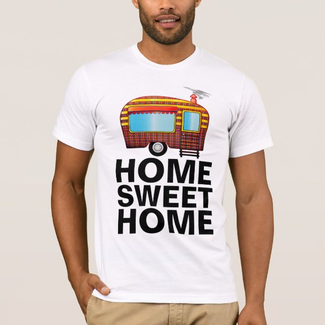 CAMPER TRAILER, CASA DOCE T-Shirts (Frente)