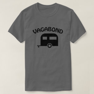 Camper Trailer Vagabond - Camiseta Engraçada